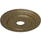 Ekena Millwork Dublin Ceiling Medallion (Canopies up to 5 1/8"), 17 7/8"OD x 3 5/8"ID x 1 1/4"P, Mississippi Mud CM17DUMMF - alternate 3